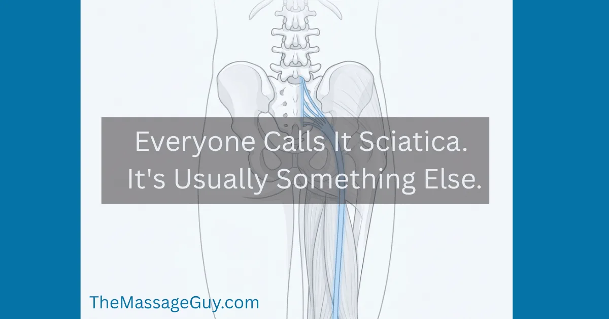 Relief from Sciatica: How Massage Therapy Can Help (And What's Really Going On Back There)